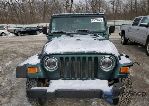 2000 Jeep Wrangler / Tj Se from USA, damaged, VIN 1J4FA29P7YP788923